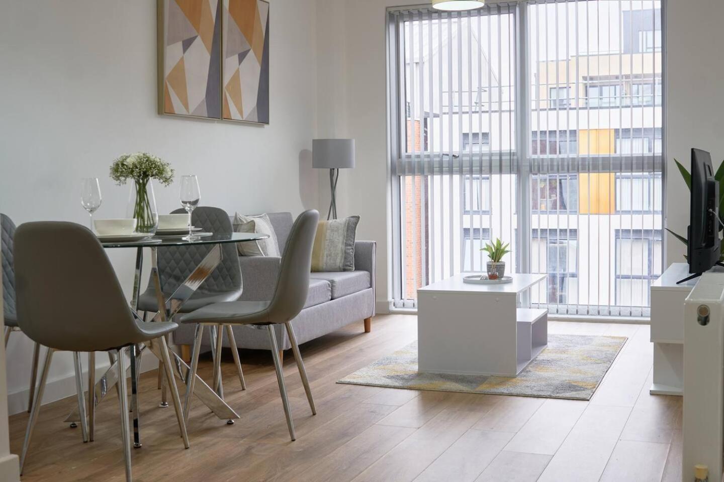 Modern Central Apartment - City Centre - Fast Wifi - Near Utilitia Arena & Icc Birmingham Esterno foto